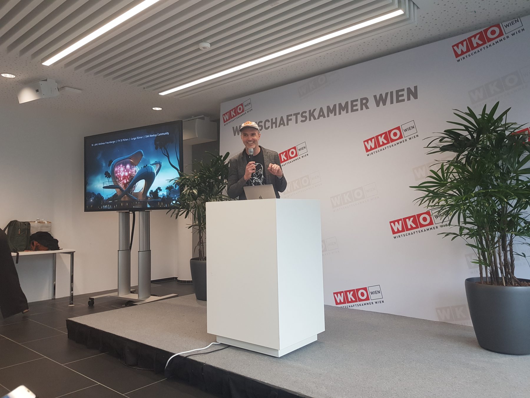 Andreas Fraunberger at the WKO Culture Conference, February 2024
