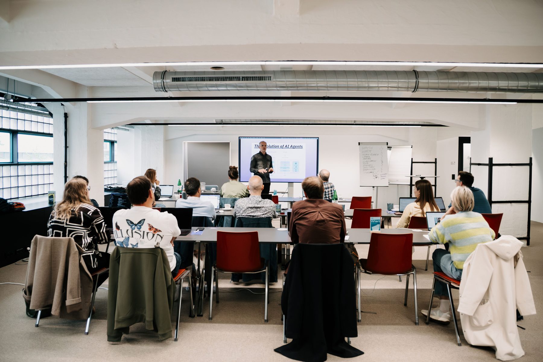 Andreas Fraunberger at a workshop, May 2025