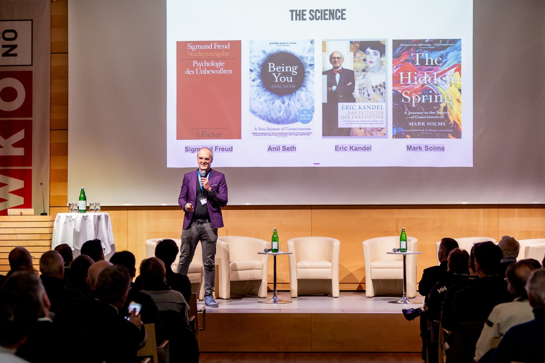 Andreas Fraunberger on stage