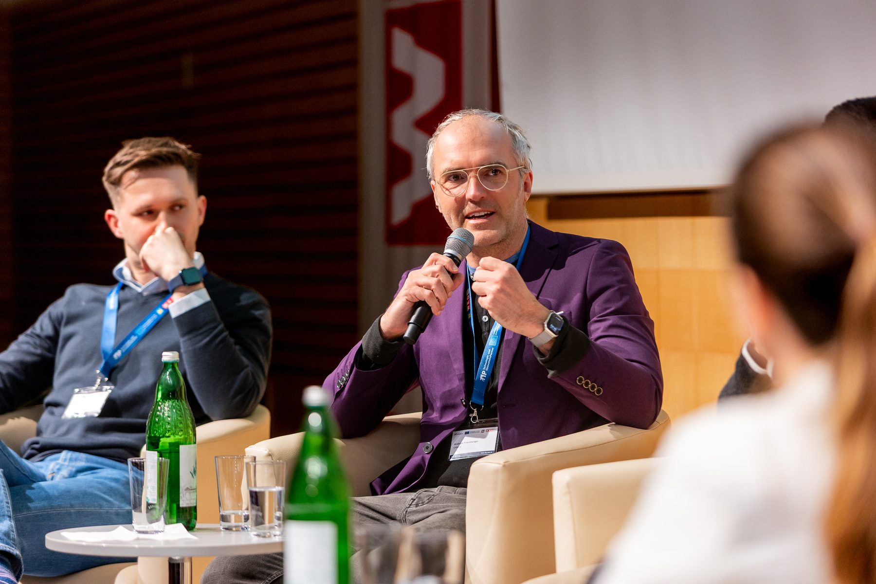 Andreas Fraunberger on stage