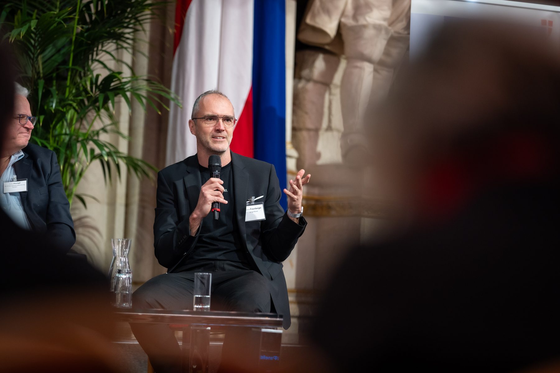 Andreas Fraunberger at the Innovation Conference, Linz