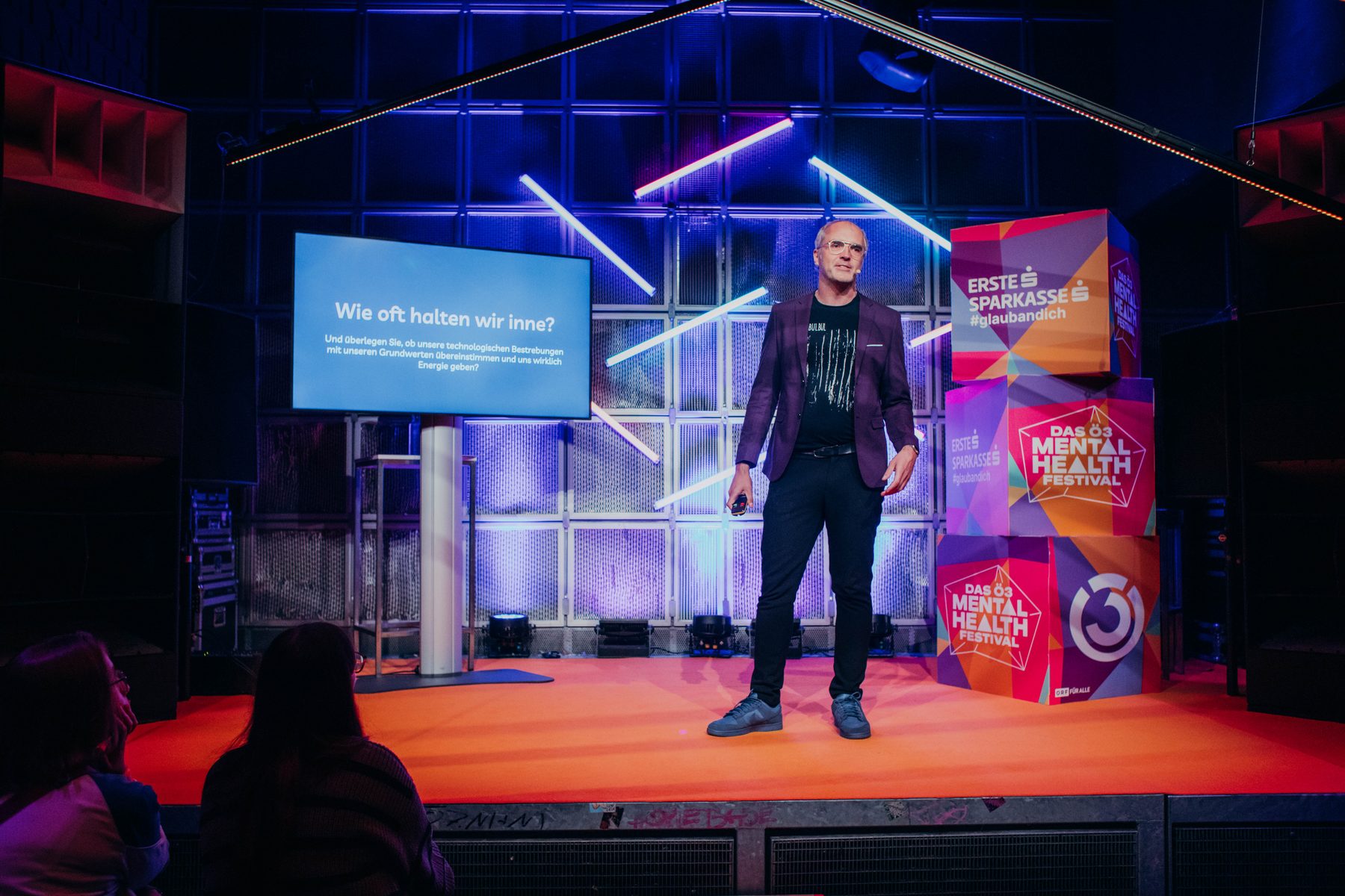 Andreas Fraunberger at the Ö3 Mental Health Festival, October 2025