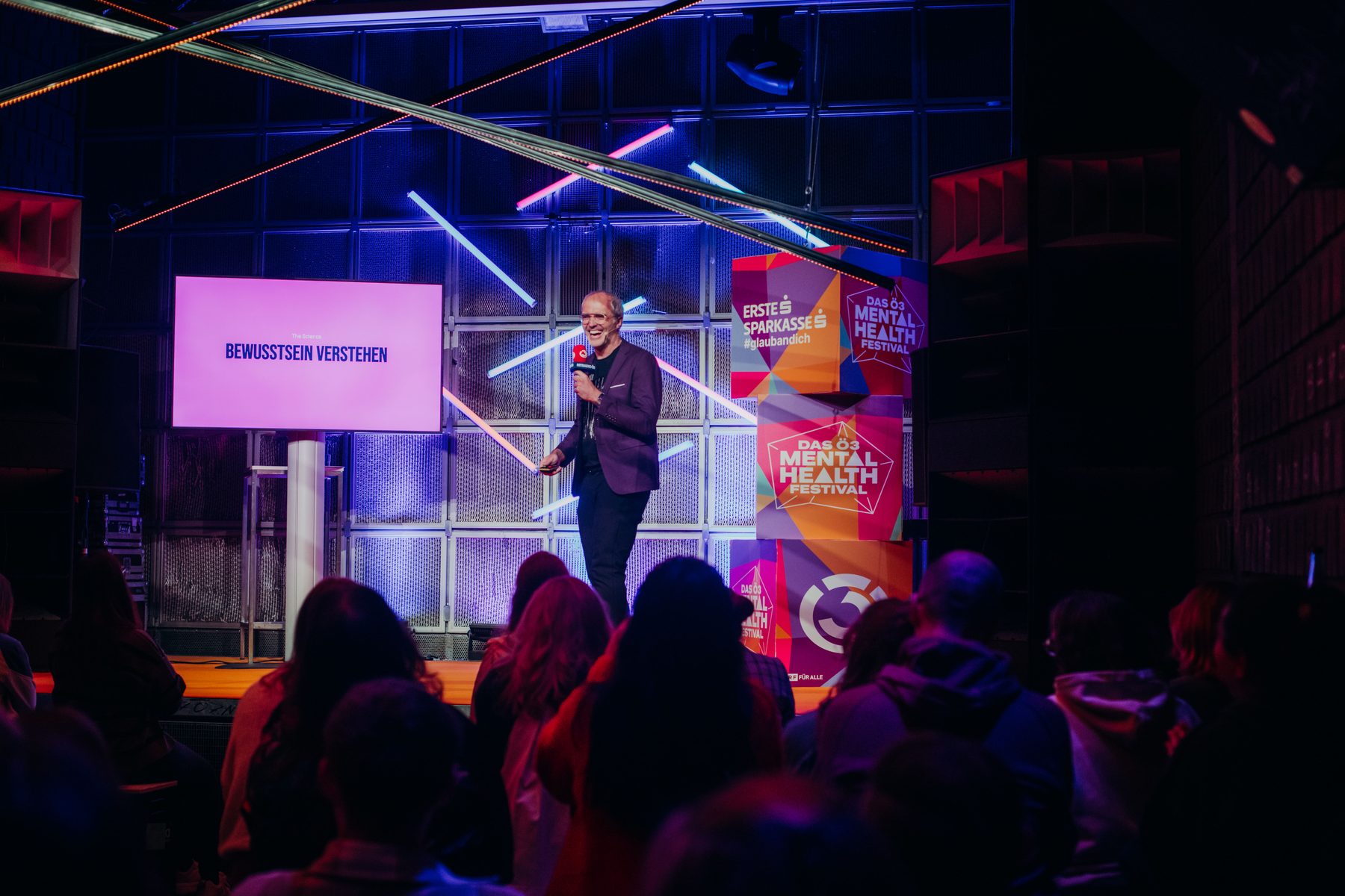 Andreas Fraunberger at the Ö3 Mental Health Festival, October 2025